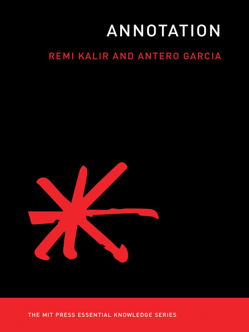 Title details for Annotation by Remi Kalir - Available